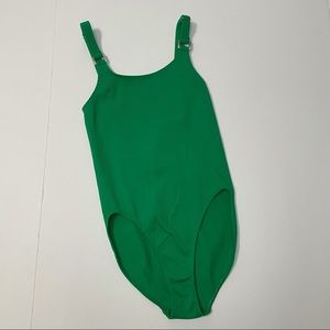 Urban Outfitters Green Ribbed One Piece Size S